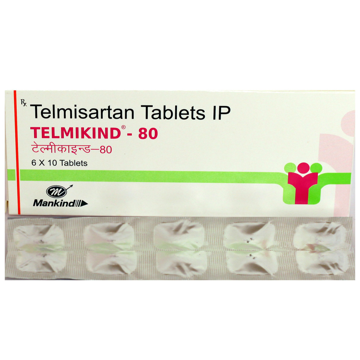 Telmikind-80 Tablet 10's, Pack of 10 TABLETS Telmikind-80 Tablet 10's, Pack of 10 TABLETS