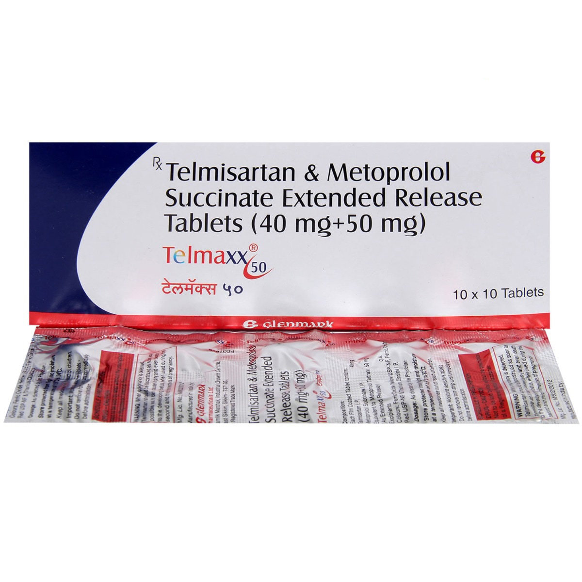 Telmaxx 50 Tablet 10's, Pack of 10 Telmaxx 50 Tablet 10's, Pack of 10