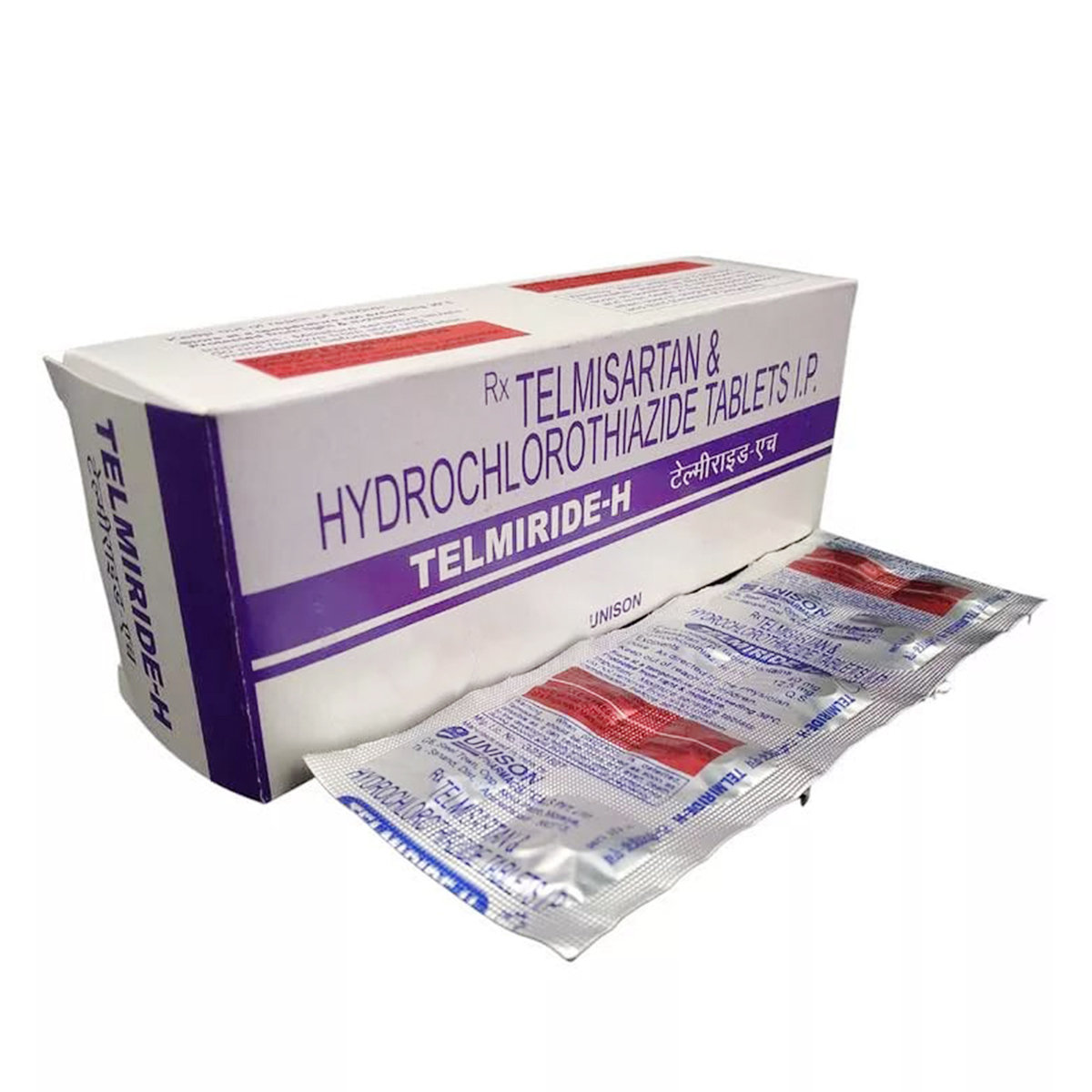 Telmiride H Tablet 10's, Pack of 10 Telmiride H Tablet 10's, Pack of 10