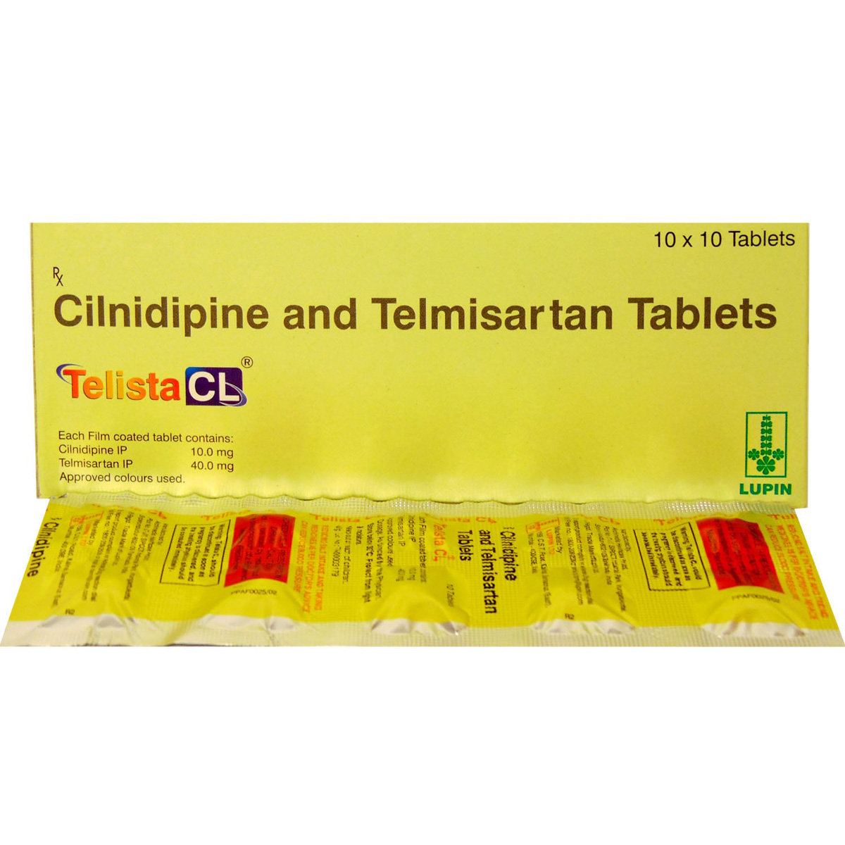Telista CL Tablet 10's, Pack of 10 TABLETS Telista CL Tablet 10's, Pack of 10 TABLETS