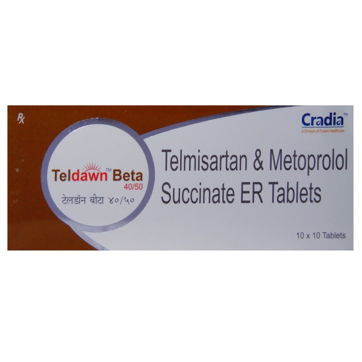Teldawn Beta 40/50 Tablet 10's, Pack of 10 TabletS Teldawn Beta 40/50 Tablet 10's, Pack of 10 TabletS