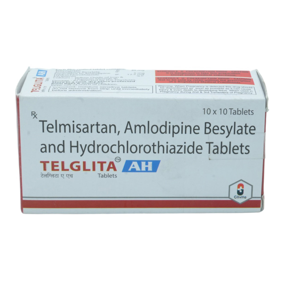 Telglita AH Tablet 10's, Pack of 10 Telglita AH Tablet 10's, Pack of 10