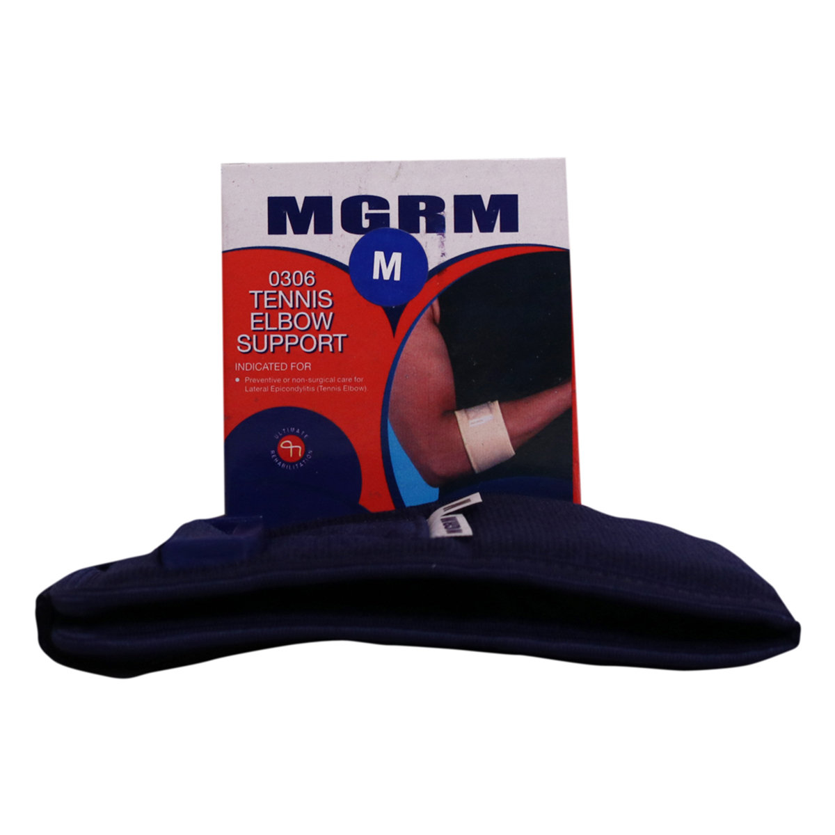 MGRM Tennis Elbow Support Medium 0306, 1 Count, Pack of 1 MGRM Tennis Elbow Support Medium 0306, 1 Count, Pack of 1