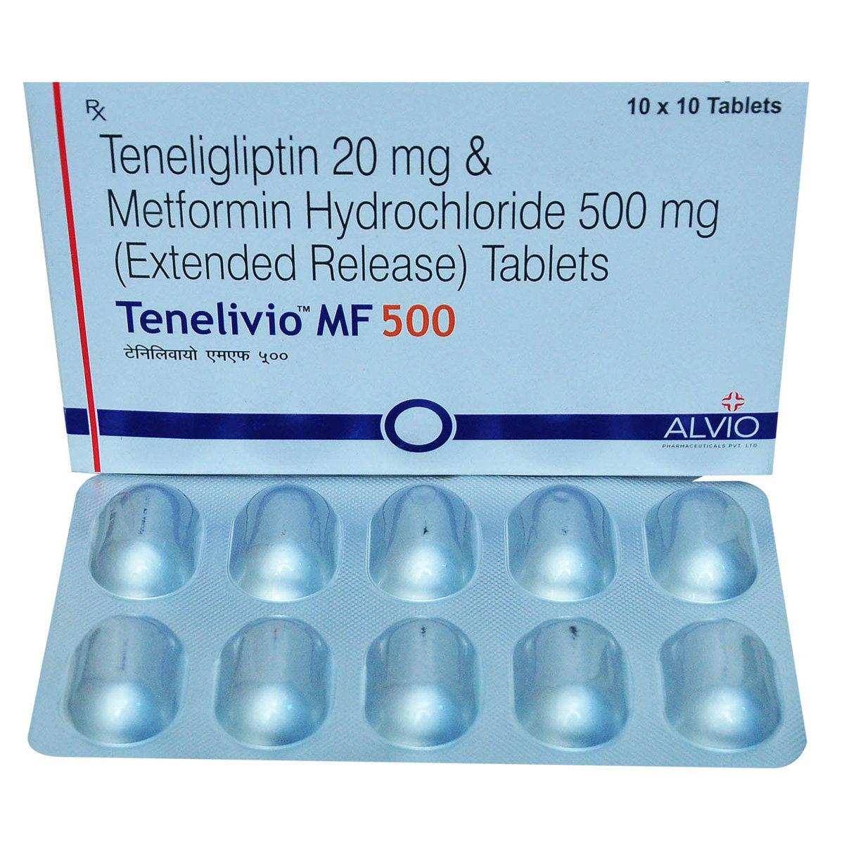 Tenelivio MF 500 Tablet 10's, Pack of 10 TABLETS Tenelivio MF 500 Tablet 10's, Pack of 10 TABLETS