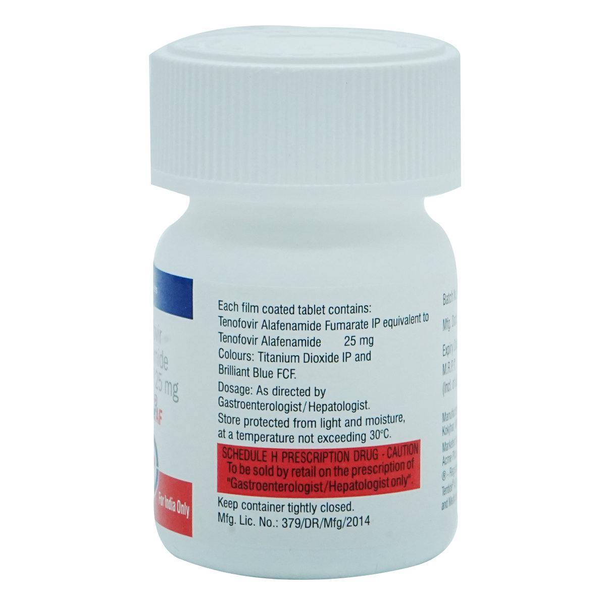 Tentide AF 25 Tablet 30's, Pack of 1 TABLET Tentide AF 25 Tablet 30's, Pack of 1 TABLET