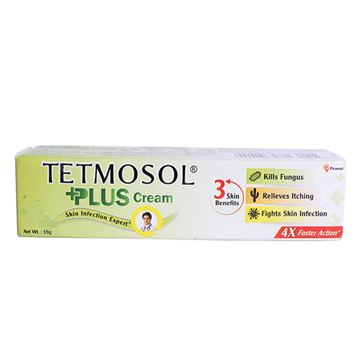 Tetmosol Plus Cream 10 gm, Pack of 1 Cream Tetmosol Plus Cream 10 gm, Pack of 1 Cream