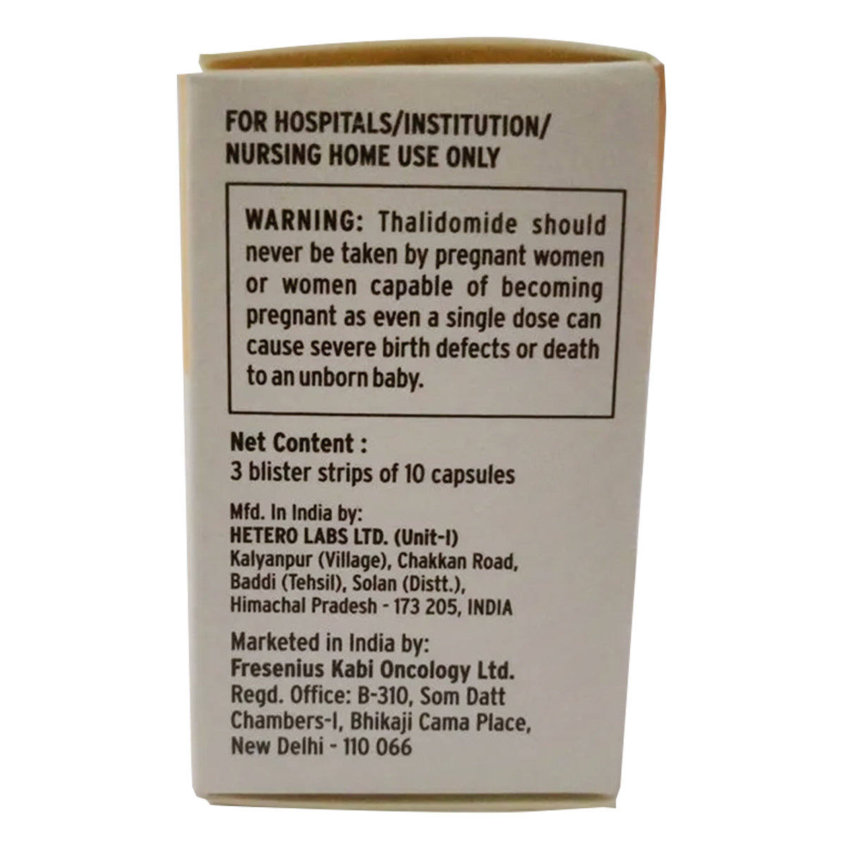 Thalix 50 Capsule 10's, Pack of 10 CAPSULES Thalix 50 Capsule 10's, Pack of 10 CAPSULES