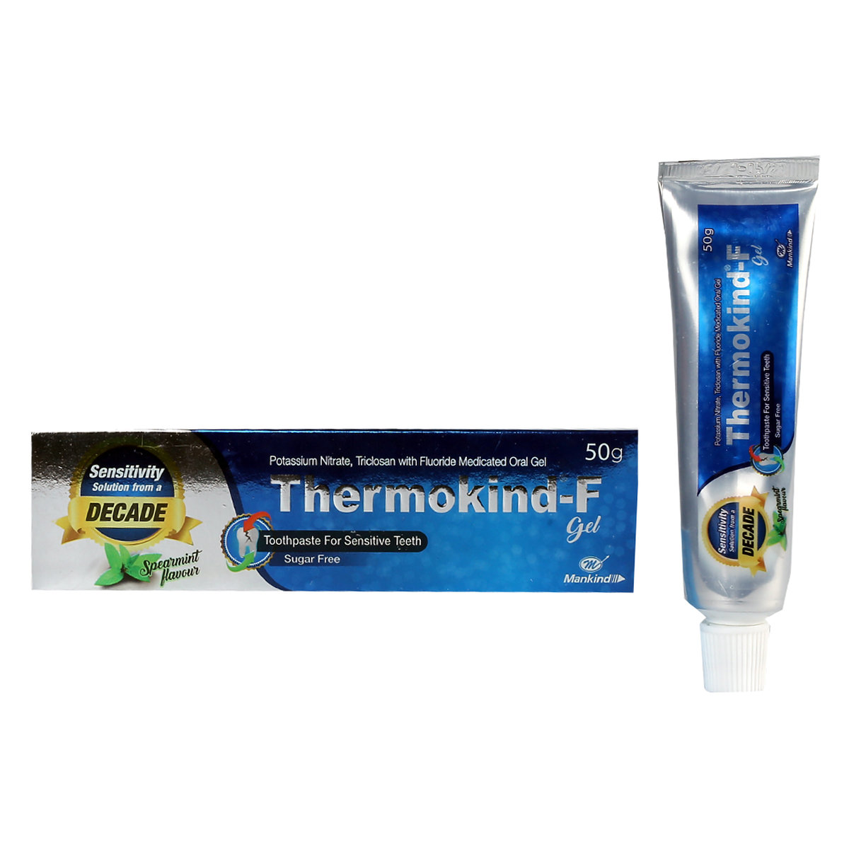 Thermokind-F Gel Sensitive Teeth Toothpaste, 50 gm, Pack of 1 Toothpaste Thermokind-F Gel Sensitive Teeth Toothpaste, 50 gm, Pack of 1 Toothpaste