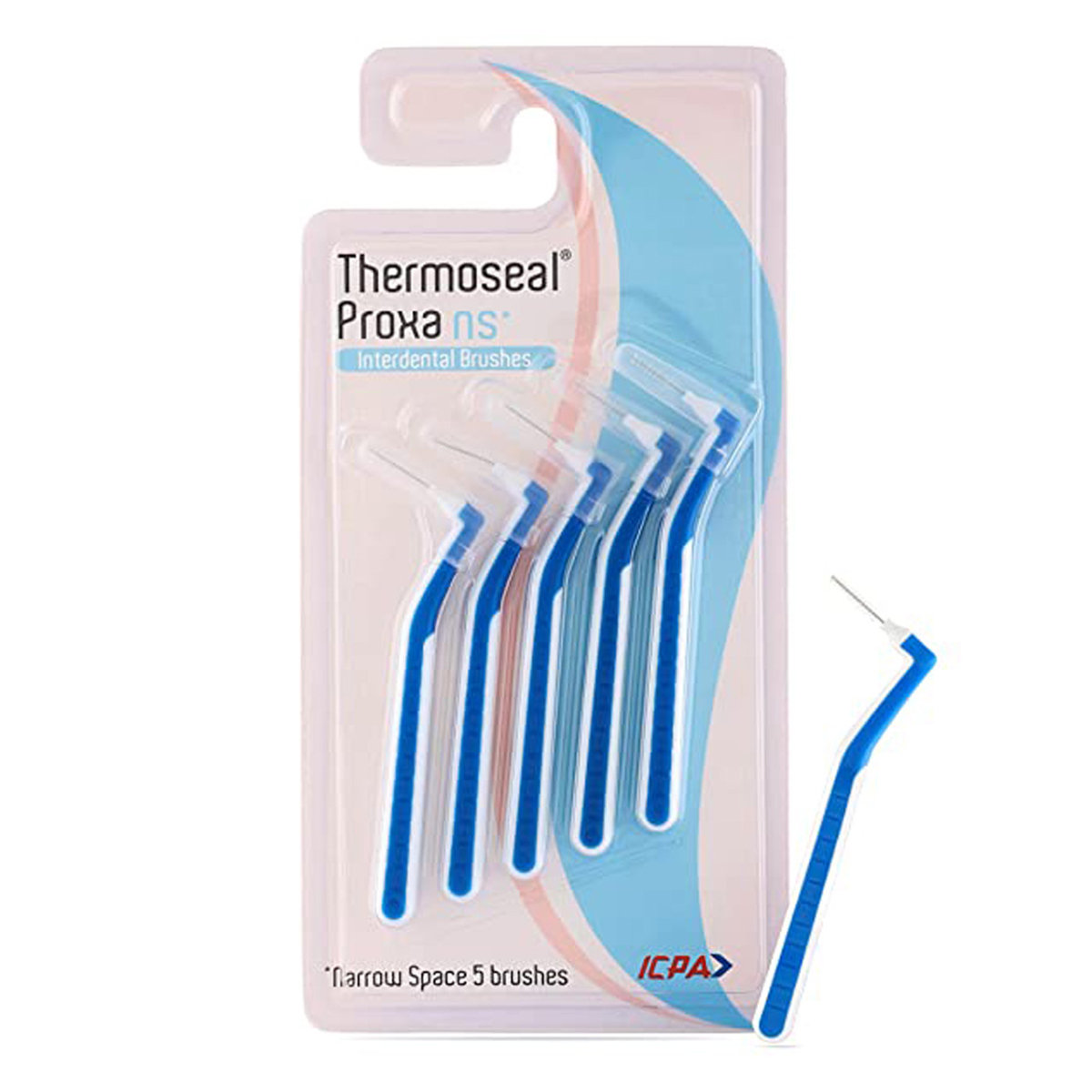 Thermoseal Proxa Naroow Space Interdental Brushes, 5 Count, Pack of 1 Thermoseal Proxa Naroow Space Interdental Brushes, 5 Count, Pack of 1