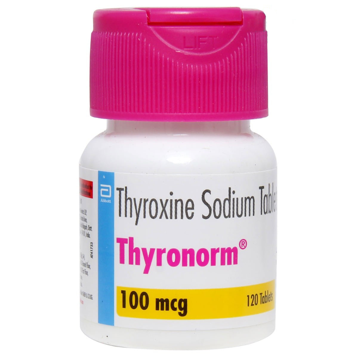 Thyronorm 100 mcg Tablet 120's, Pack of 1 TABLET Thyronorm 100 mcg Tablet 120's, Pack of 1 TABLET