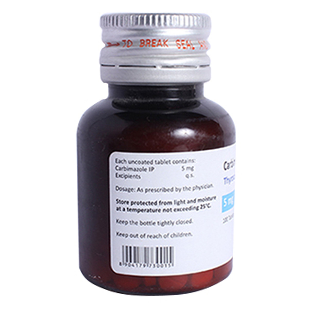 THYROCAB 5MG TABLET, Pack of 1 TABLET THYROCAB 5MG TABLET, Pack of 1 TABLET