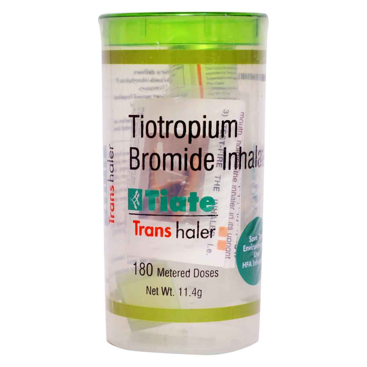 Tiate Transhaler 180 mdi, Pack of 1 INHALER Tiate Transhaler 180 mdi, Pack of 1 INHALER