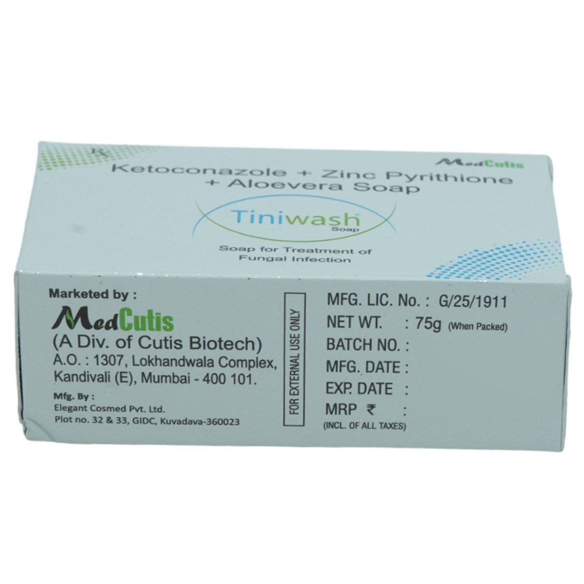 Tiniwash Soap 75 gm, Pack of 1 Soap Tiniwash Soap 75 gm, Pack of 1 Soap