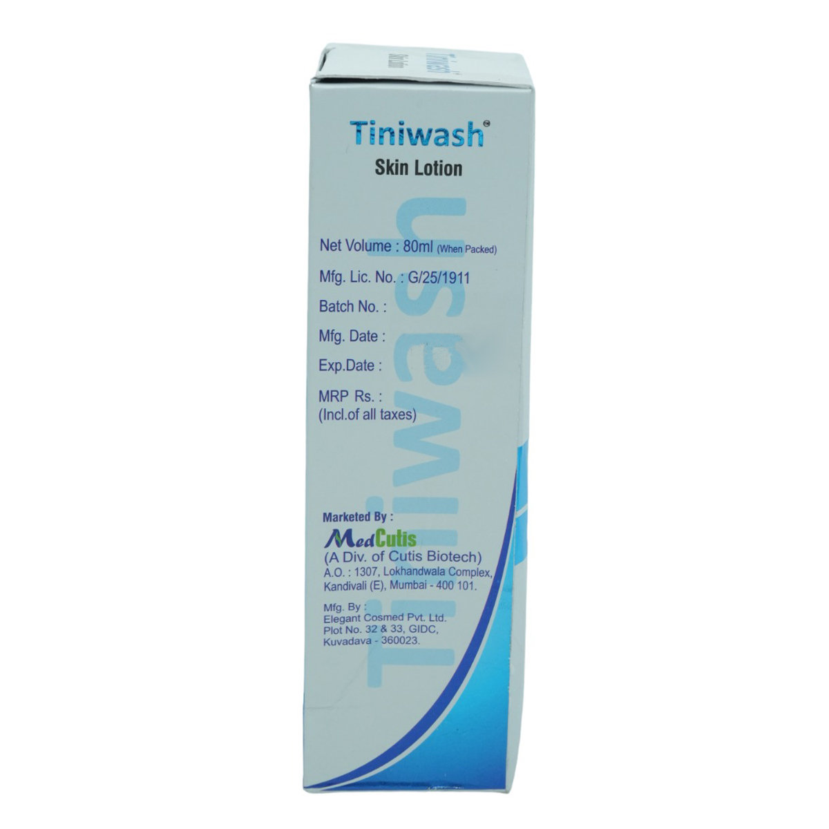 Tiniwash Skin Lotion 80 ml, Pack of 1 Lotion Tiniwash Skin Lotion 80 ml, Pack of 1 Lotion