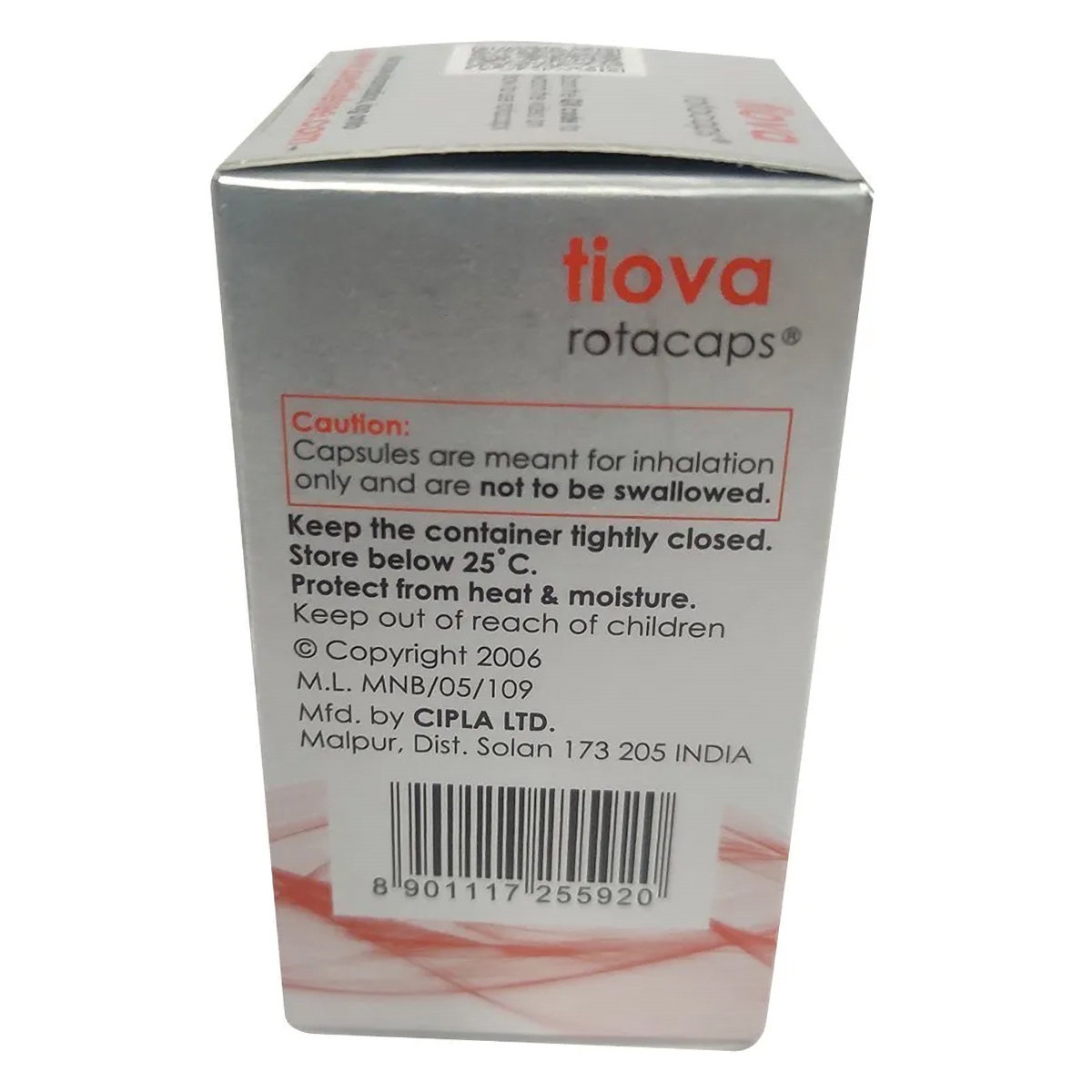 Tiova Rotacap 30's, Pack of 1 Rotacap Tiova Rotacap 30's, Pack of 1 Rotacap