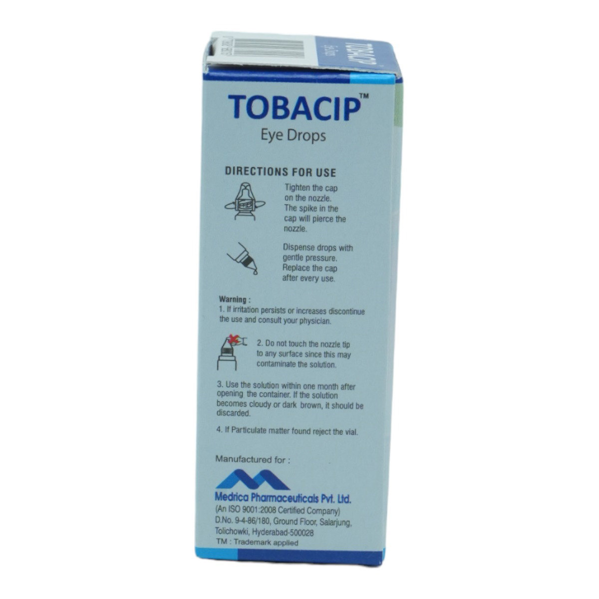 Tobacip Eye Drops 5 ml, Pack of 1 Eye Drops Tobacip Eye Drops 5 ml, Pack of 1 Eye Drops