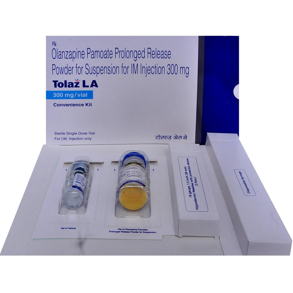 Tolaz LA 300mg/vial Convenience Kit 1's, Pack of 1 INJECTION Tolaz LA 300mg/vial Convenience Kit 1's, Pack of 1 INJECTION