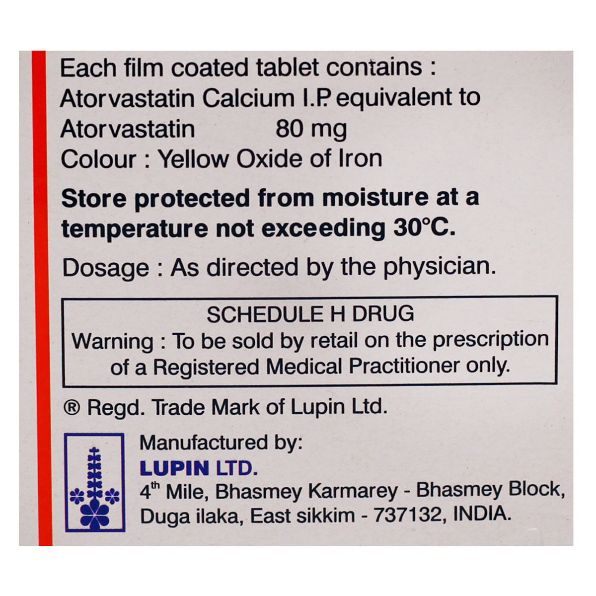 Tonact 80 Tablet 10's, Pack of 10 TABLETS Tonact 80 Tablet 10's, Pack of 10 TABLETS