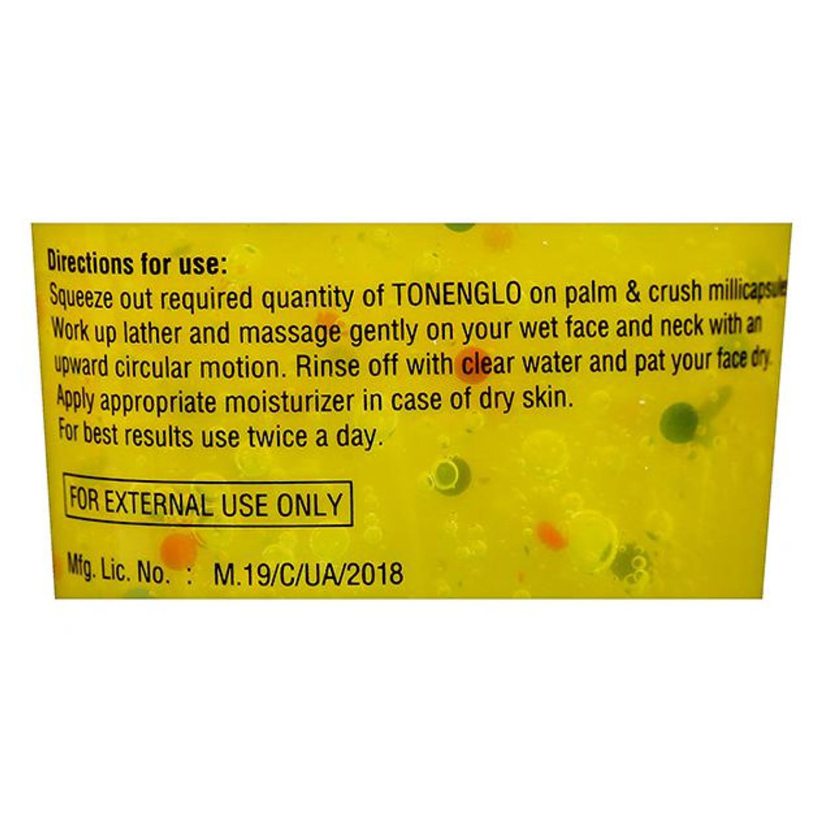 Tone N Glo Skin Rejuvenating Face Wash Gel 100 gm | Purifies, Refreshes & Rejuvenates Skin | Reduces Wrinkles | Improves Skin Tone, Pack of 1 Tone N Glo Skin Rejuvenating Face Wash Gel 100 gm | Purifies, Refreshes & Rejuvenates Skin | Reduces Wrinkles | Improves Skin Tone, Pack of 1