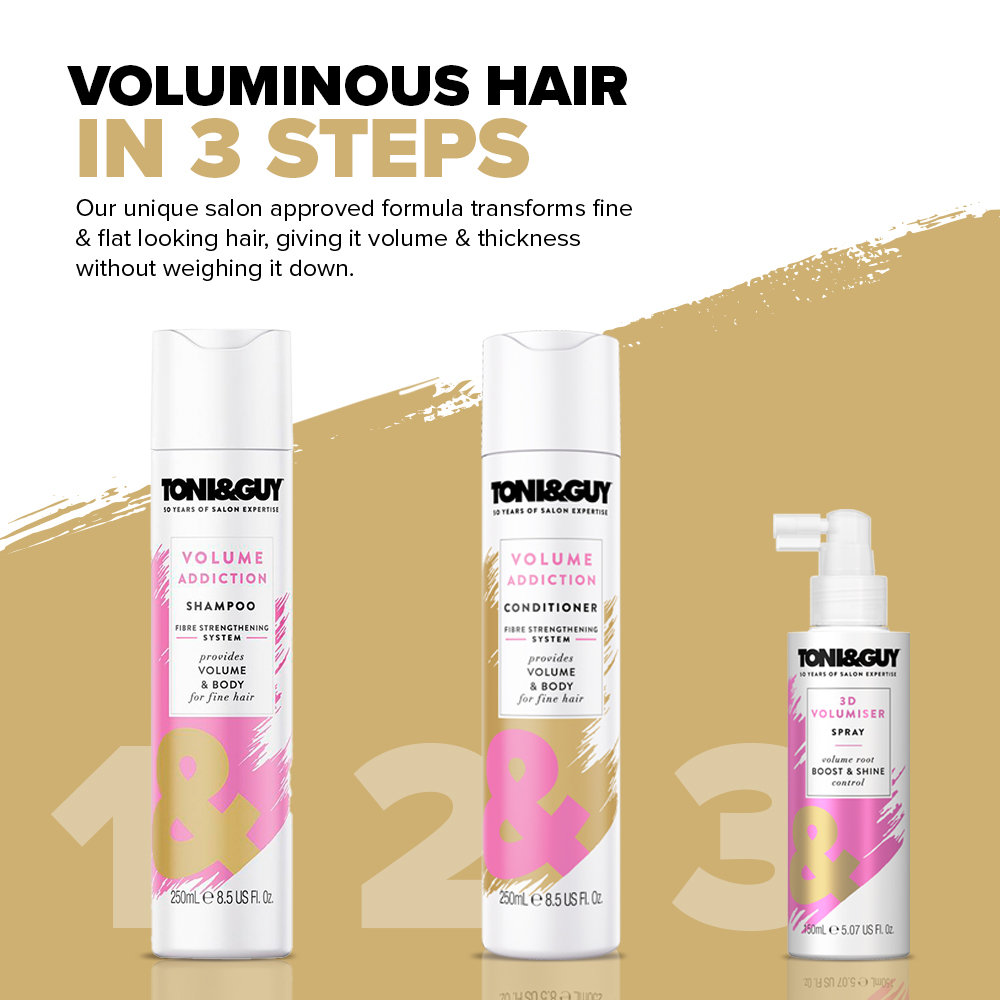 Toni&Guy Volume Addiction Conditioner, 250 ml, Pack of 1 Toni&Guy Volume Addiction Conditioner, 250 ml, Pack of 1