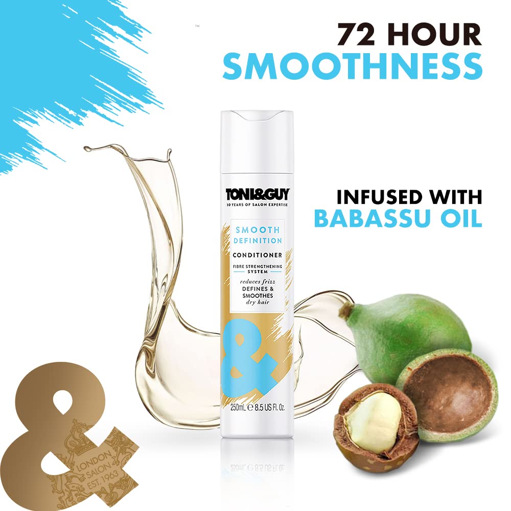 Toni&Guy Smooth Definition Conditioner, 250 ml, Pack of 1 Toni&Guy Smooth Definition Conditioner, 250 ml, Pack of 1