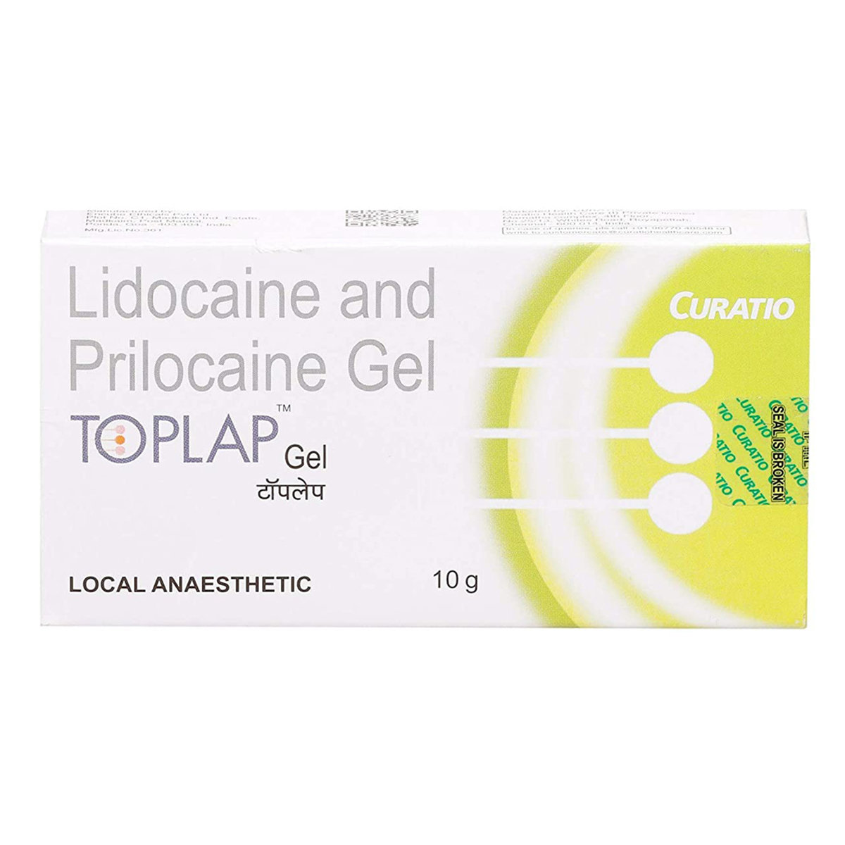 Toplap Gel 10 gm, Pack of 1 GEL Toplap Gel 10 gm, Pack of 1 GEL