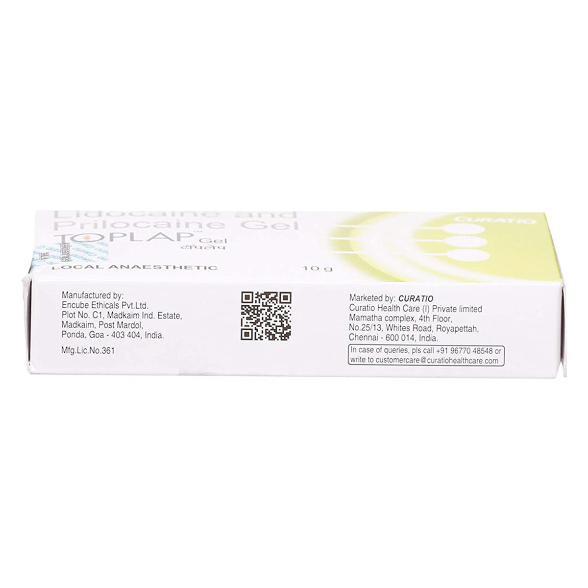 Toplap Gel 10 gm, Pack of 1 GEL Toplap Gel 10 gm, Pack of 1 GEL