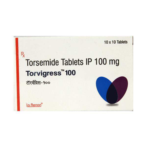 Torvigress 100 Tablet 10's, Pack of 10 TABLETS Torvigress 100 Tablet 10's, Pack of 10 TABLETS