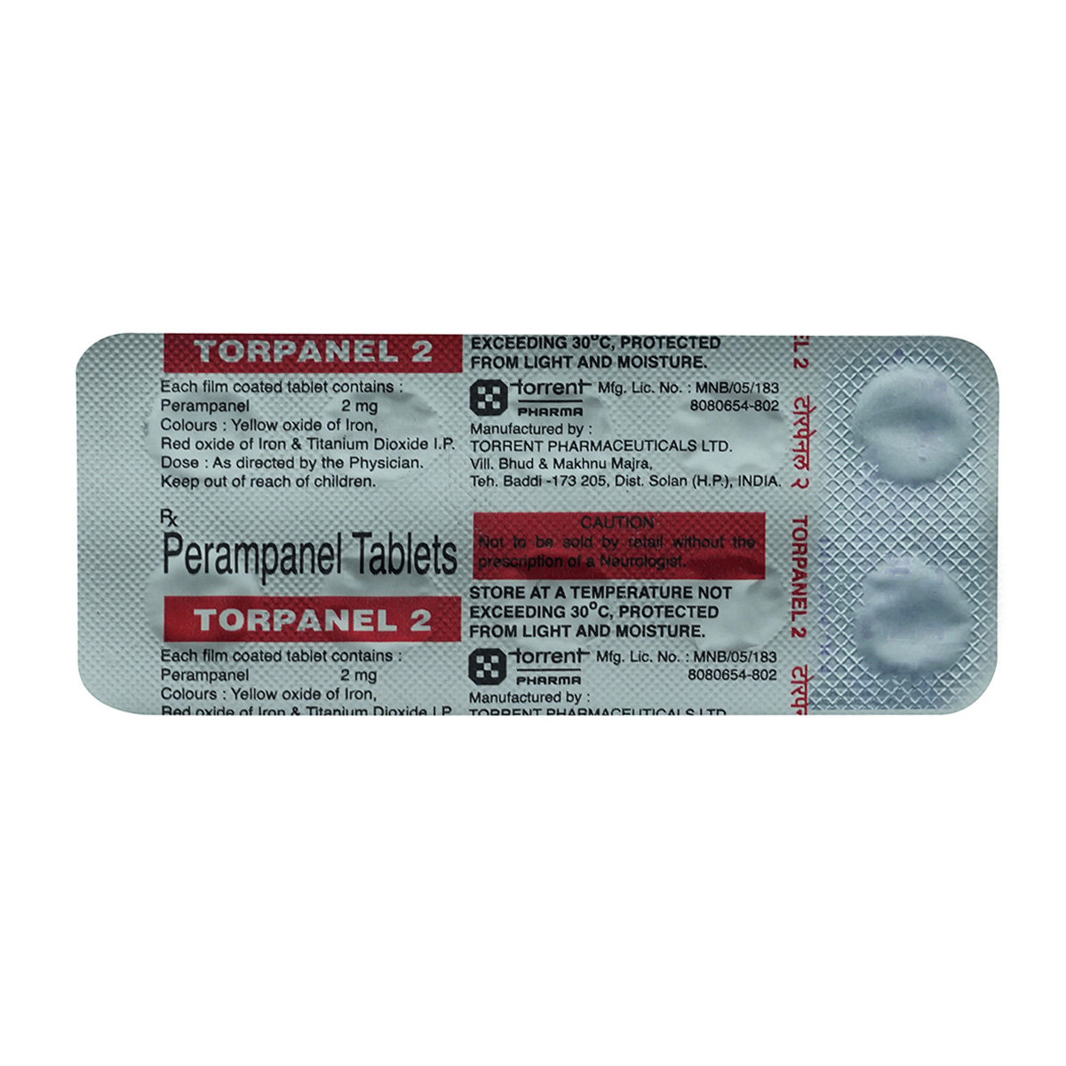 Torpanel 2 Tablet 10's, Pack of 10 TABLETS Torpanel 2 Tablet 10's, Pack of 10 TABLETS