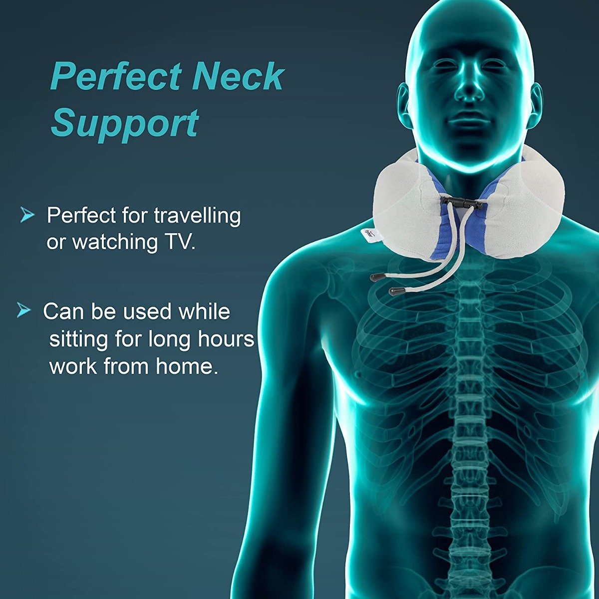 Tynor Travel Pillow Universal I-93 6.25-12.5cm, 1 Count, Pack of 1 Tynor Travel Pillow Universal I-93 6.25-12.5cm, 1 Count, Pack of 1