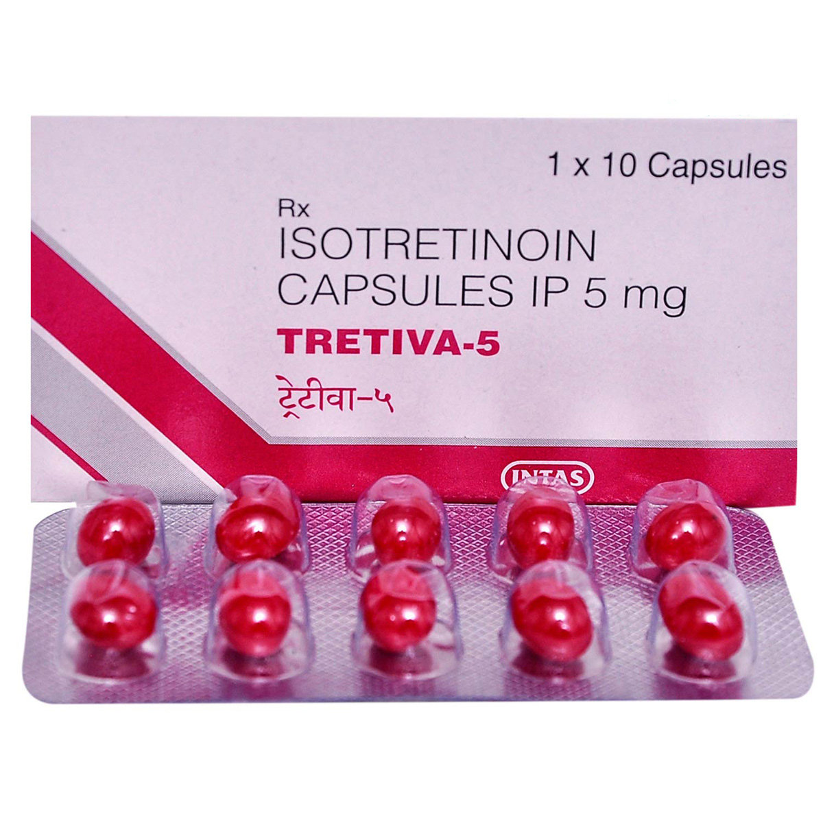 Tretiva 5 Capsule 10's, Pack of 10 CAPSULES Tretiva 5 Capsule 10's, Pack of 10 CAPSULES