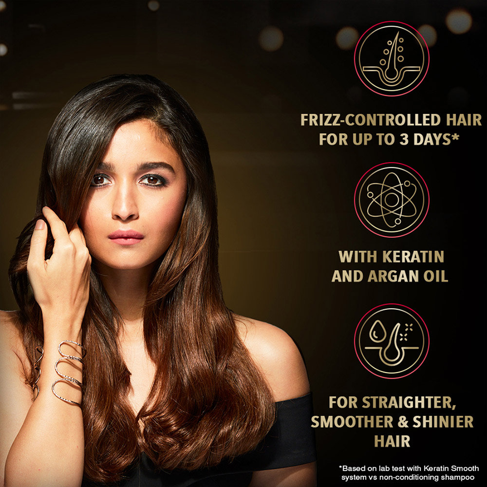 Tresemme Keratin Smooth Shampoo With Argan Oil, 80 ml, Pack of 1 Tresemme Keratin Smooth Shampoo With Argan Oil, 80 ml, Pack of 1