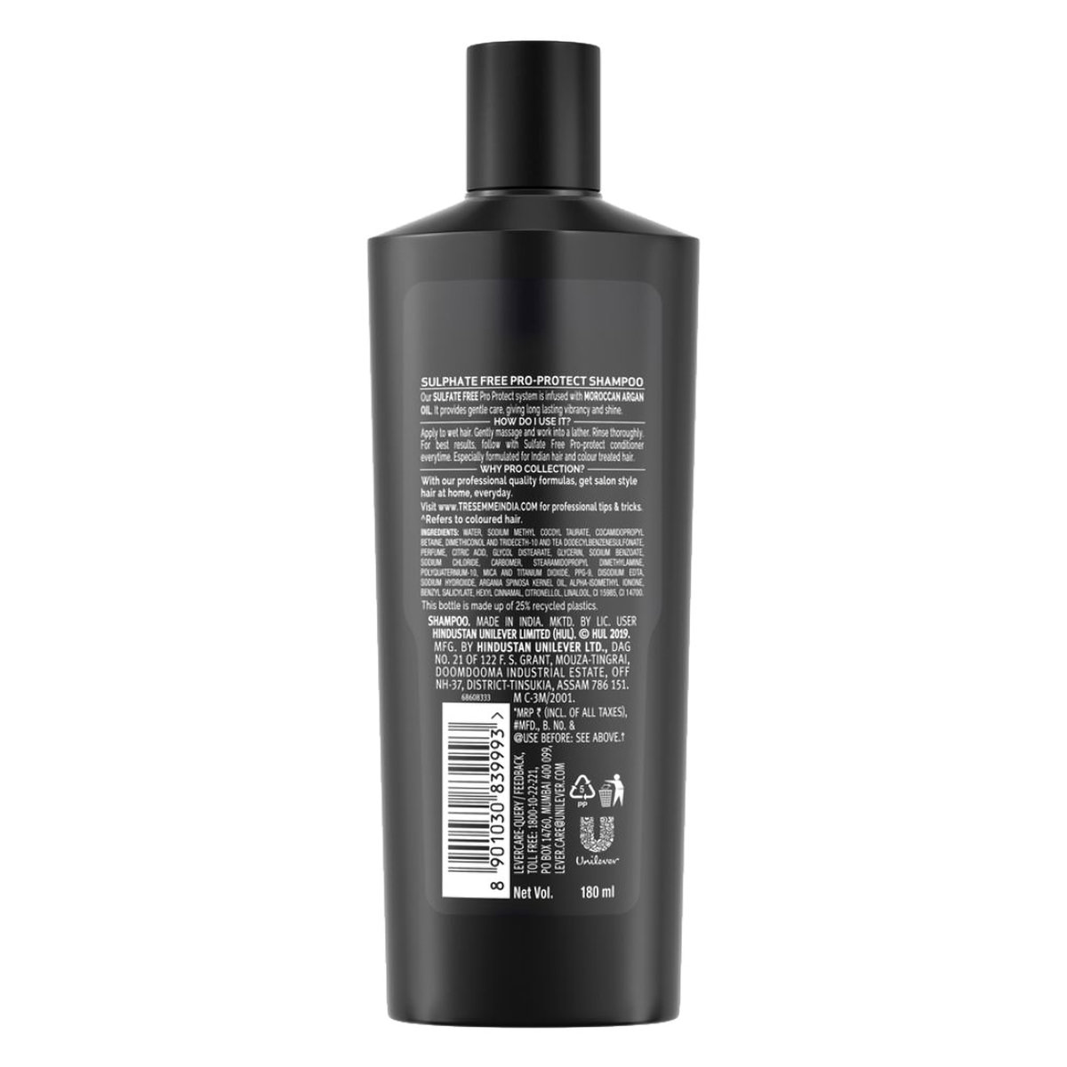 Tresemme Pro Protect Shampoo, 180 ml, Pack of 1 Tresemme Pro Protect Shampoo, 180 ml, Pack of 1