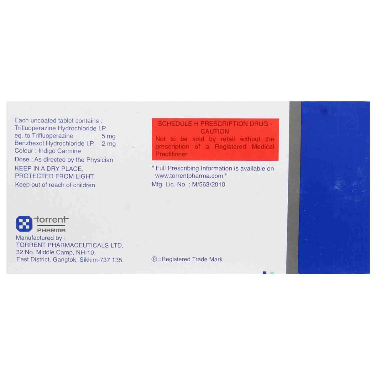 Trinicalm Plus Tablet 10's, Pack of 10 TABLETS Trinicalm Plus Tablet 10's, Pack of 10 TABLETS