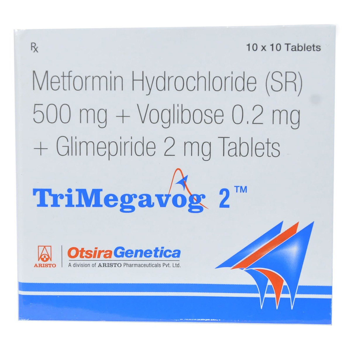Trimegavog 2 Tablet 10's, Pack of 10 TABLET SRS Trimegavog 2 Tablet 10's, Pack of 10 TABLET SRS