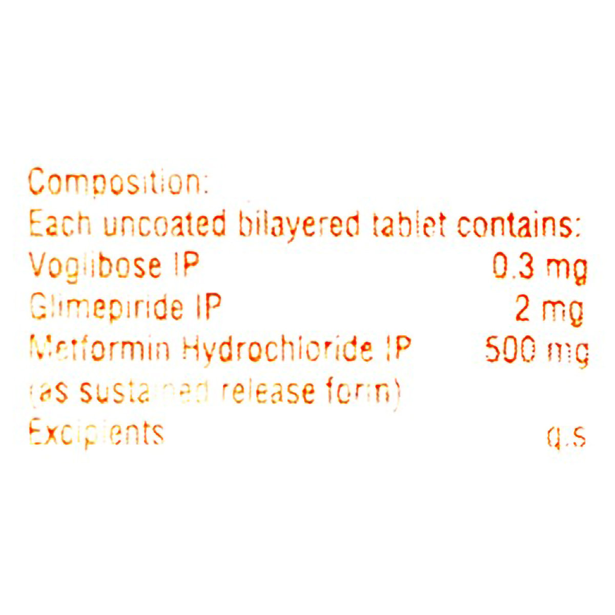 Trivoglicad 2 Tablet 10's, Pack of 10 TABLETS Trivoglicad 2 Tablet 10's, Pack of 10 TABLETS