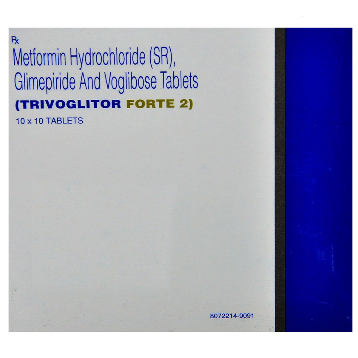 Trivoglitor Forte 2 Tablet 10's, Pack of 10 TABLETS Trivoglitor Forte 2 Tablet 10's, Pack of 10 TABLETS