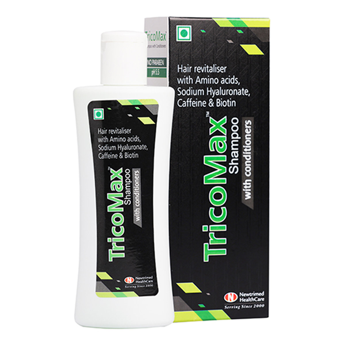Tricomax Shampoo With Conditioner 180 ml, Pack of 1 Tricomax Shampoo With Conditioner 180 ml, Pack of 1