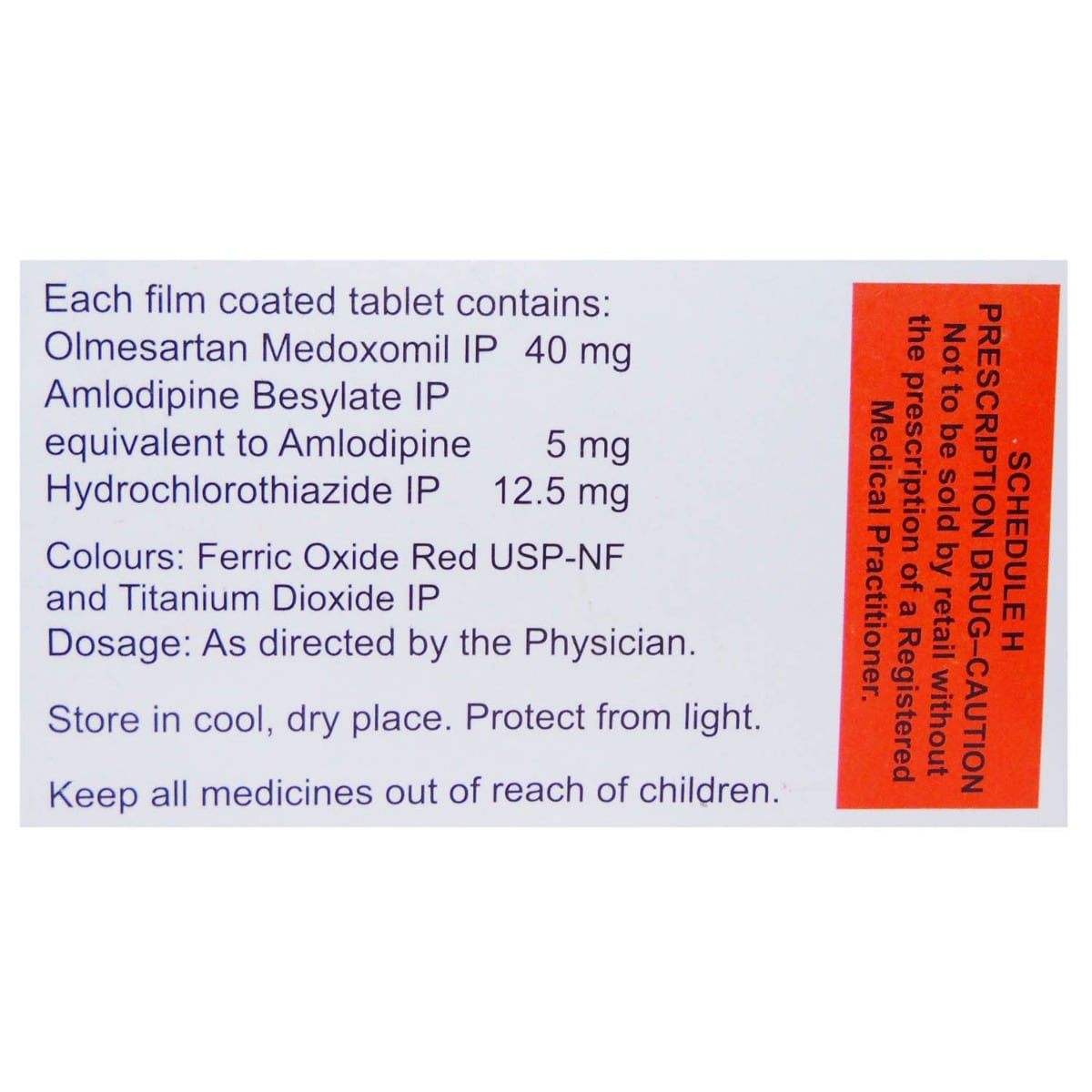 Triolmesar 40 Tablet 15's, Pack of 15 TabletS Triolmesar 40 Tablet 15's, Pack of 15 TabletS