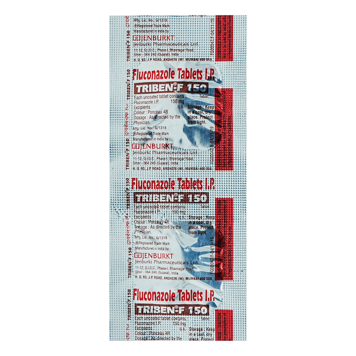 Triben-F 150 Tablet 2's, Pack of 2 TABLETS Triben-F 150 Tablet 2's, Pack of 2 TABLETS