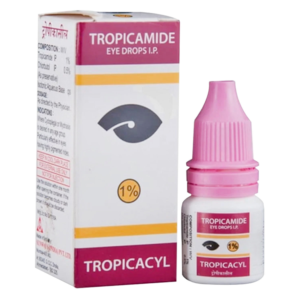 Tropicacyl Eye Drops 3 ml, Pack of 1 Eye Drops Tropicacyl Eye Drops 3 ml, Pack of 1 Eye Drops