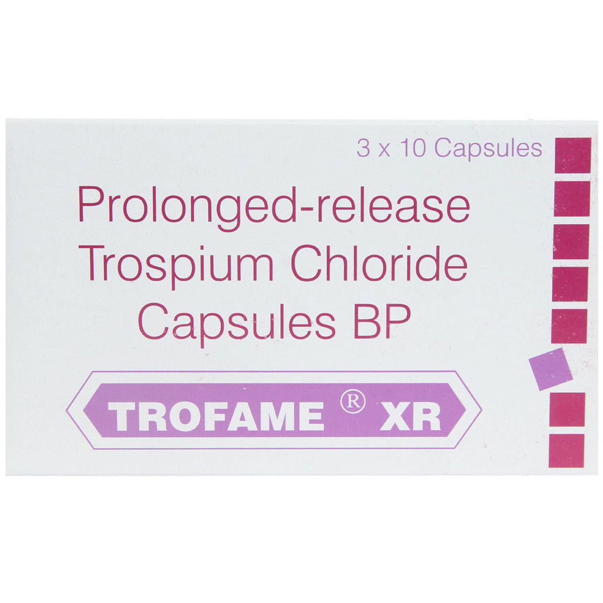 Trofame XR Capsule 10's, Pack of 10 CAPSULE ERS Trofame XR Capsule 10's, Pack of 10 CAPSULE ERS