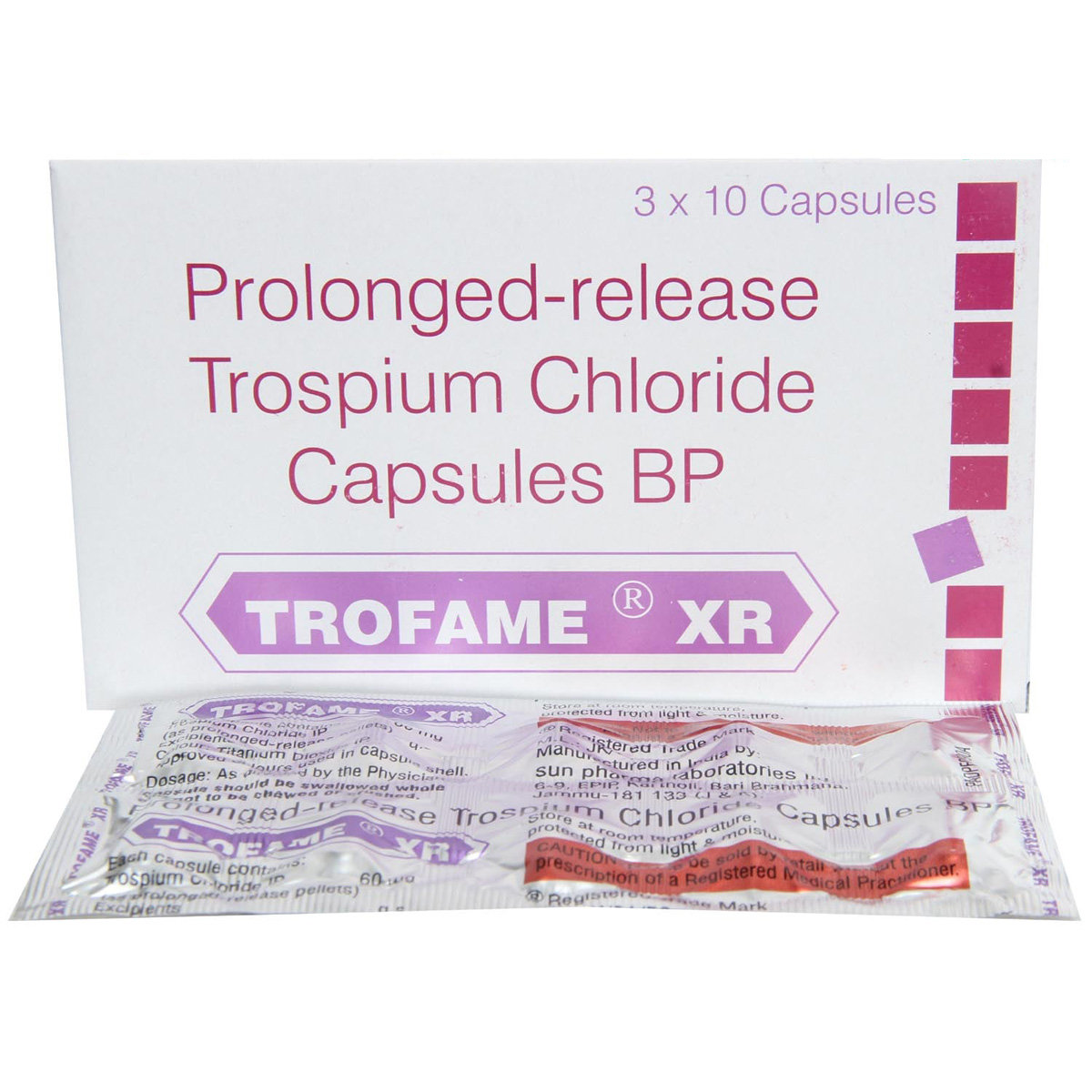 Trofame XR Capsule 10's, Pack of 10 CAPSULE ERS Trofame XR Capsule 10's, Pack of 10 CAPSULE ERS