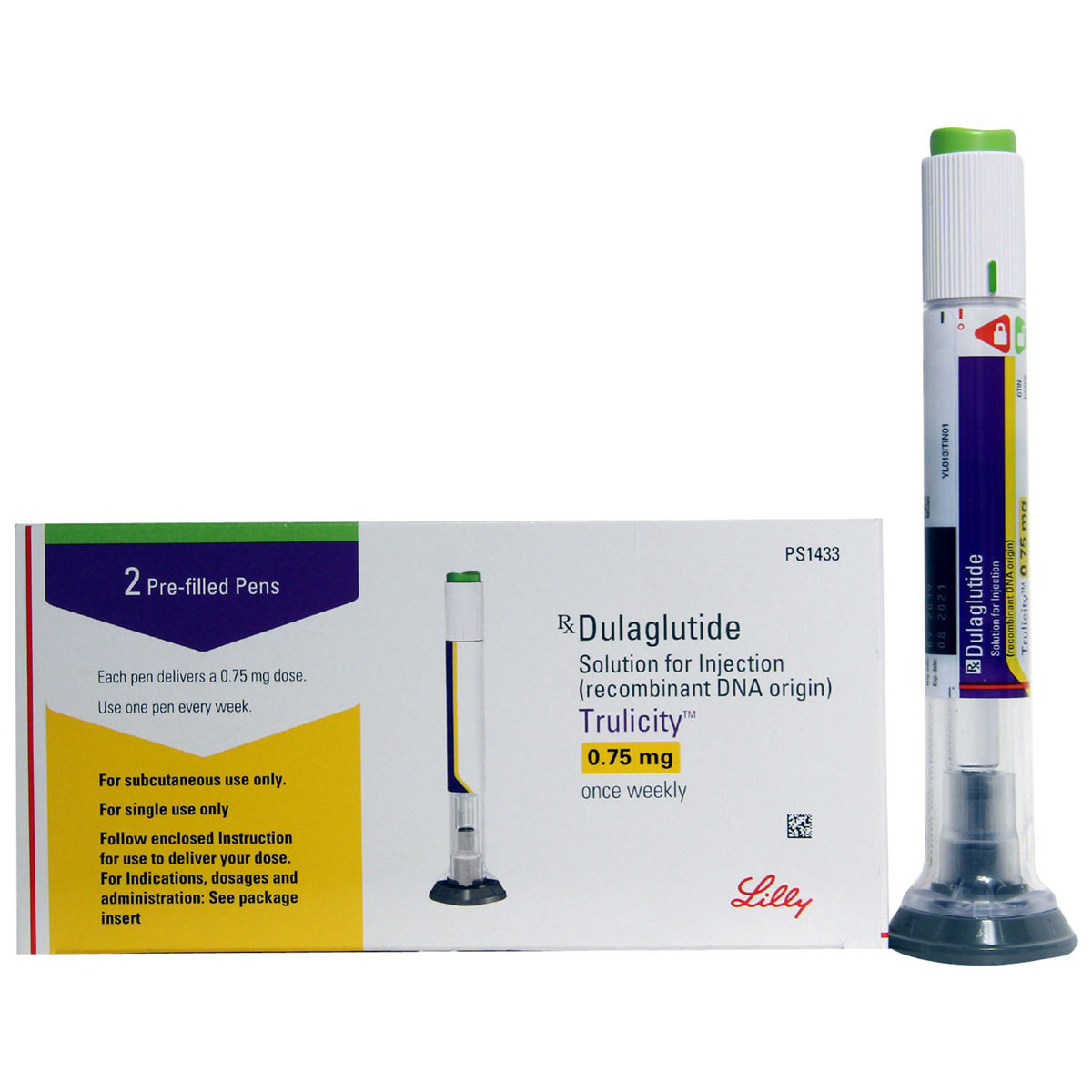 Trulicity 0.75 mg Injection, Pack of 1 Injection Trulicity 0.75 mg Injection, Pack of 1 Injection