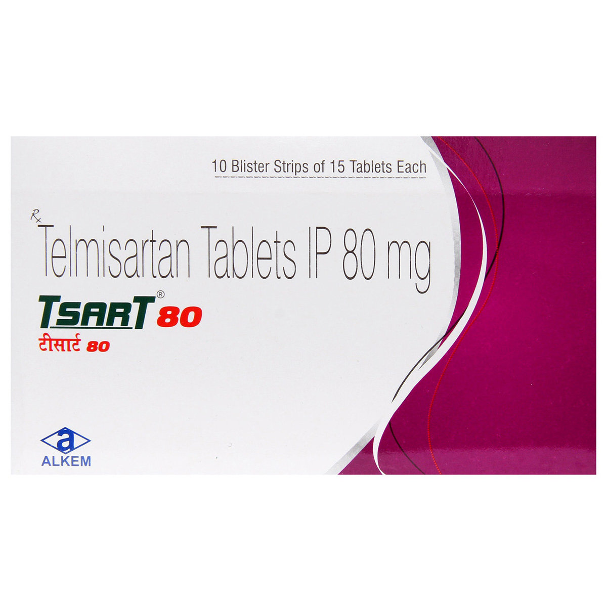 Tsart 80 Tablet 15's, Pack of 15 TABLETS Tsart 80 Tablet 15's, Pack of 15 TABLETS