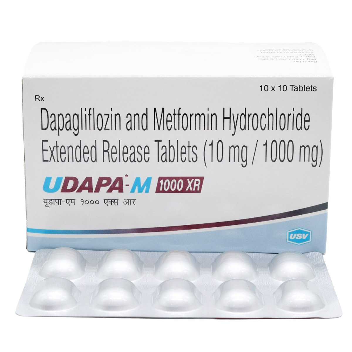 Udapa-M 1000 XR Tablets 10's, Pack of 10 TabletS Udapa-M 1000 XR Tablets 10's, Pack of 10 TabletS