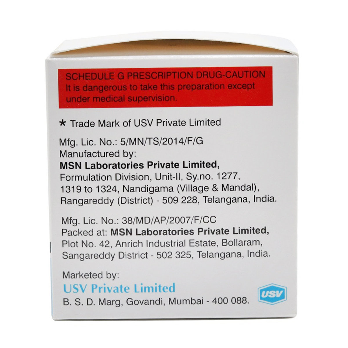 Udapa-M 1000 XR Tablets 10's, Pack of 10 TabletS Udapa-M 1000 XR Tablets 10's, Pack of 10 TabletS