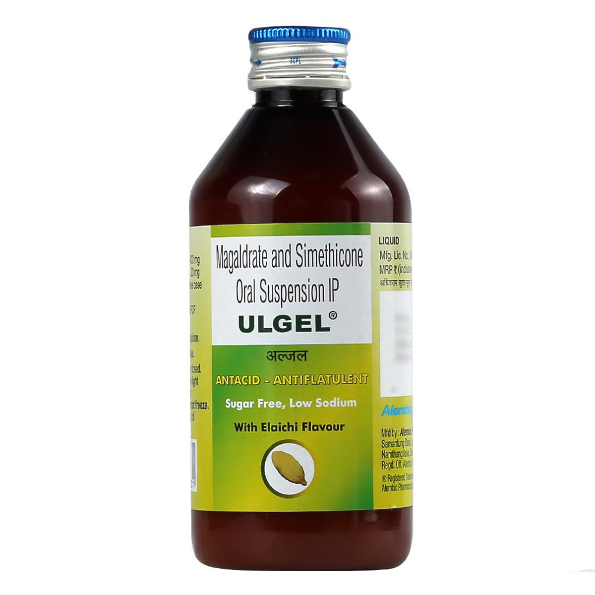 Ulgel Elaichi Flavour Suspension 200 ml, Pack of 1 Suspension Ulgel Elaichi Flavour Suspension 200 ml, Pack of 1 Suspension