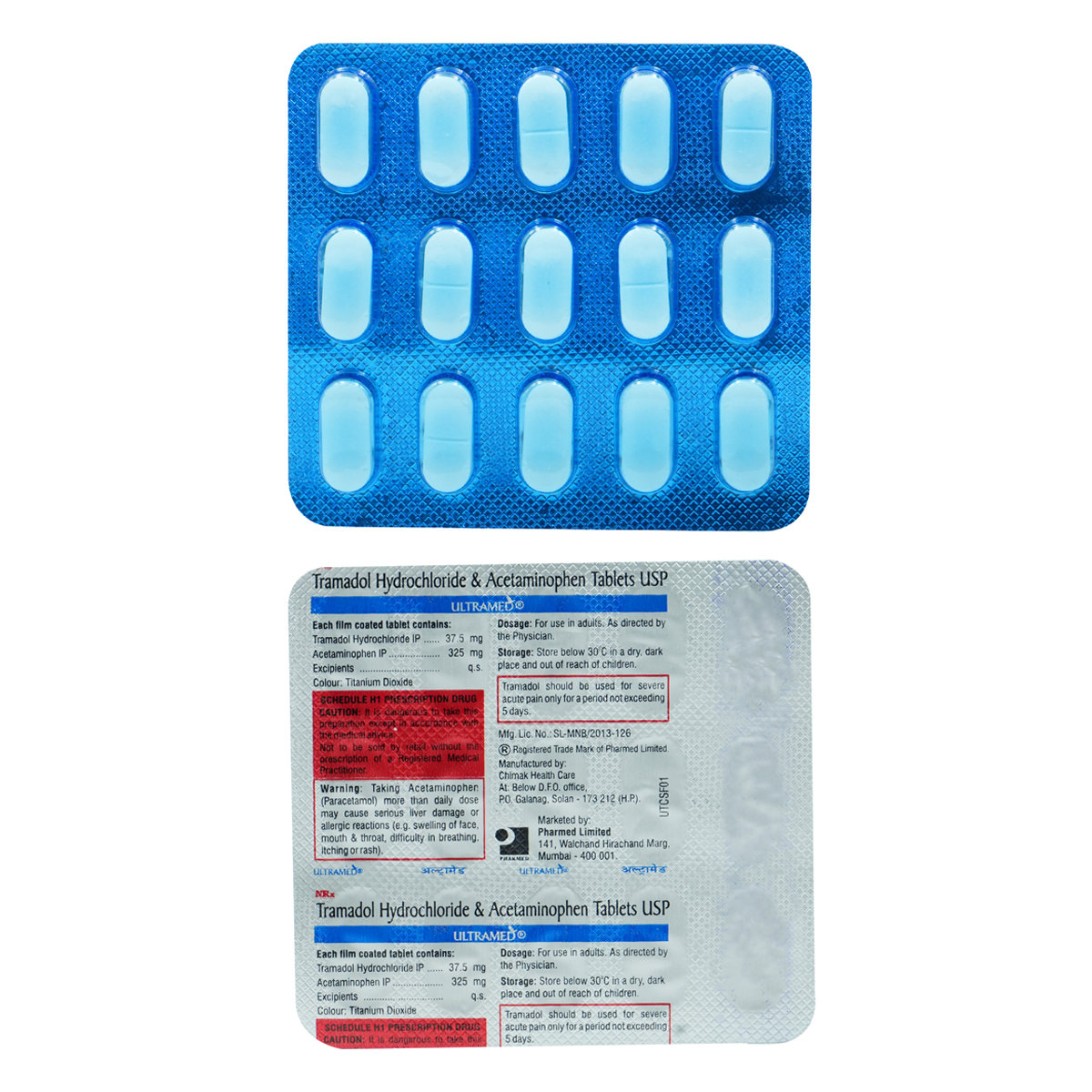 Ultramed Tablet 15's, Pack of 15 Ultramed Tablet 15's, Pack of 15