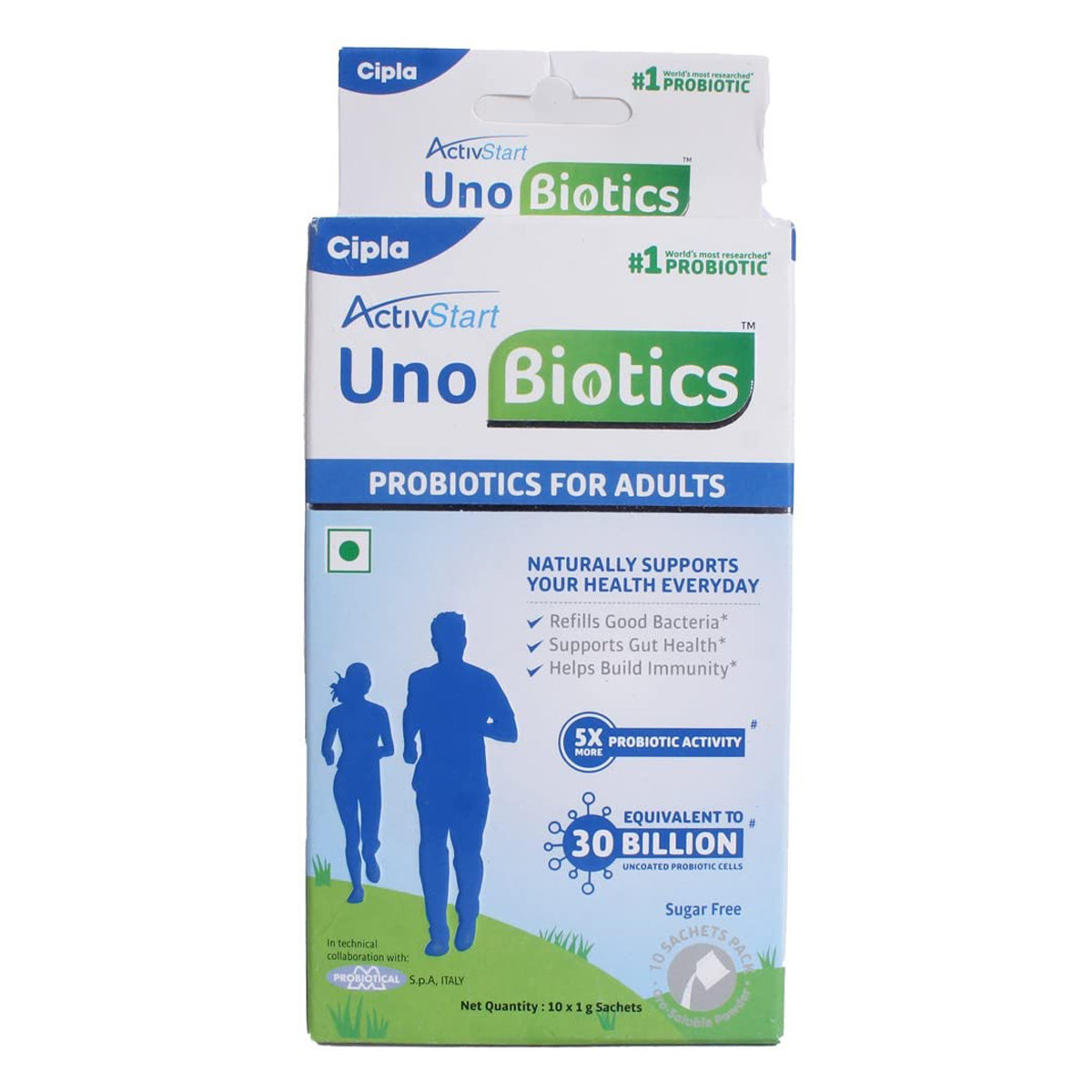 ActivStart Uno Biotics Sachet Sugar Free 1 gm, Pack of 1 GRANULE ActivStart Uno Biotics Sachet Sugar Free 1 gm, Pack of 1 GRANULE